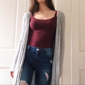 Rue21 Sweaters - NWT Rue21 Long Grey Cardigan Rue21 Sweaters - NWT Rue21 Long Grey Cardigan